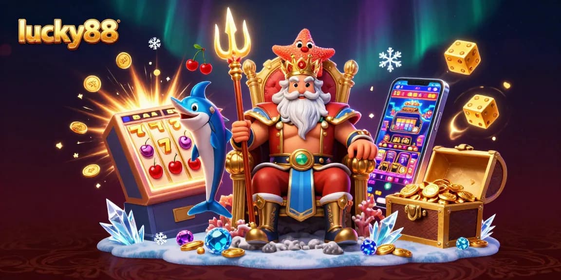 Experience exciting gaming elements with lucky88 in a vibrant casino scene full of jackpots and thrills.
