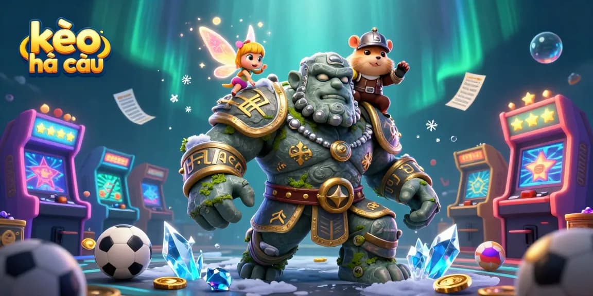 Experience the excitement of kèo nhà cái with dynamic sports betting visuals and enchanting characters.