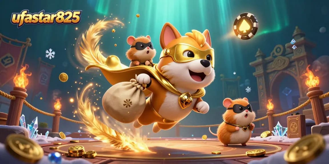 สนุกไปกับ ufastar825 เกมคาสิโนออนไลน์ที่เต็มไปด้วยสีสันและมูลค่าของเหรียญทอง