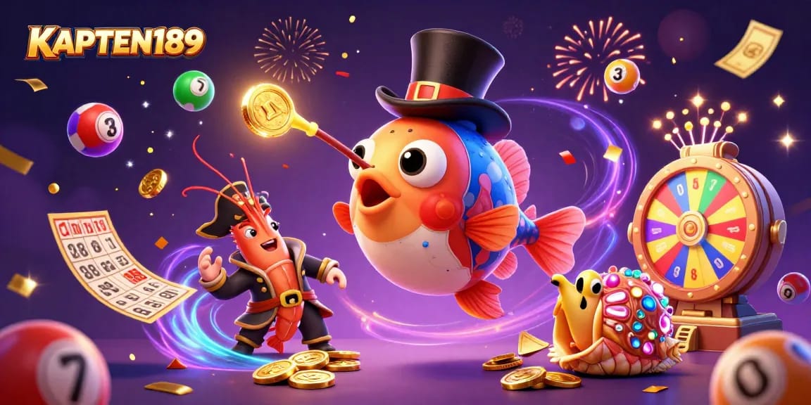 KAPTEN189 menarik perhatian pemain dengan jackpot dan simbol slot penuh desain menawan.