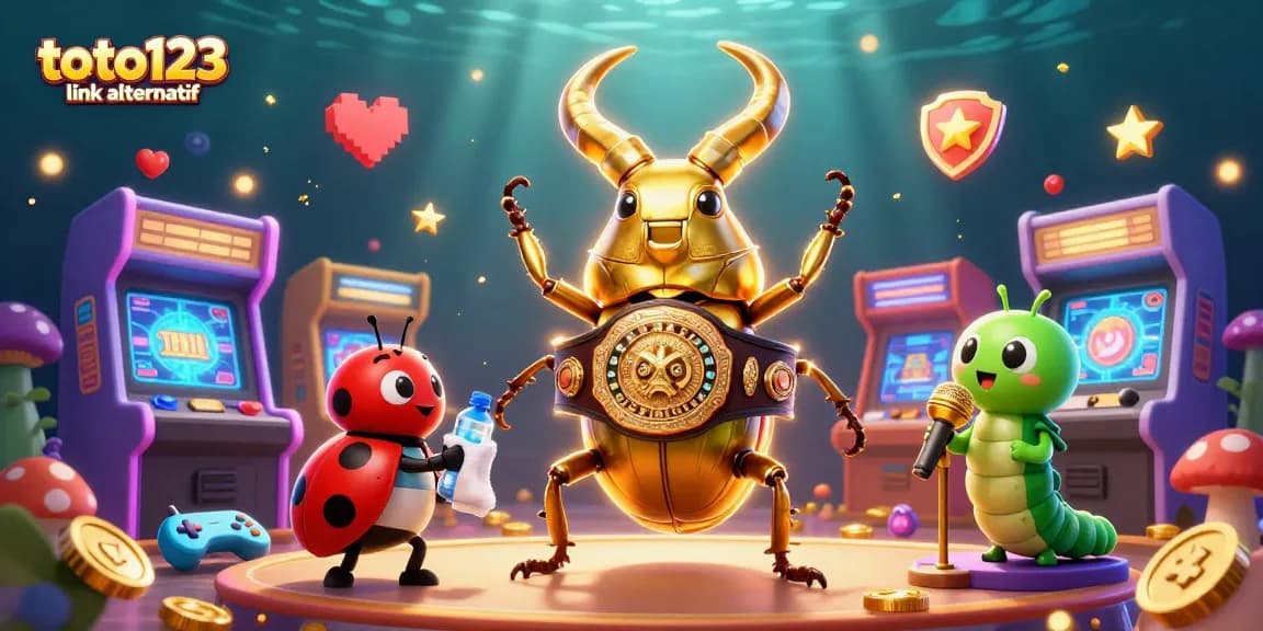 Experience the thrill of gaming with toto123 link alternatif featuring dynamic characters and vibrant casino elements.