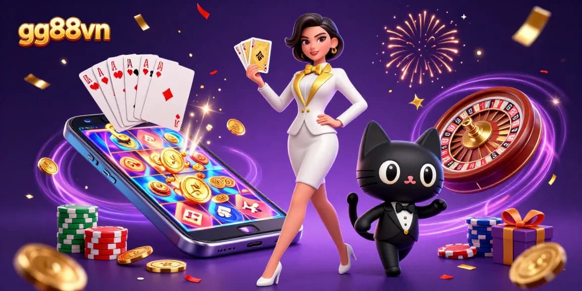 Engage in thrilling gameplay at gg88vn with vibrant slot games and dynamic casino excitement.