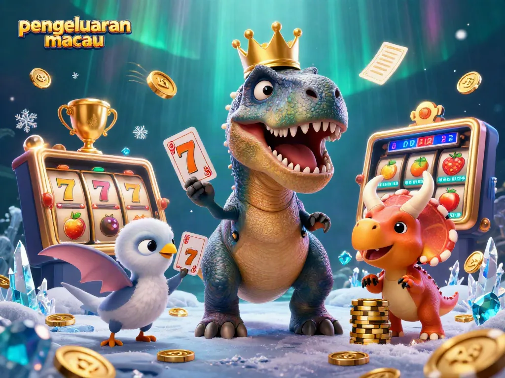 Menyaksikan pengeluaran macau dengan karakter lucu dalam ilustrasi 3D, menambah keseruan bermain casino.