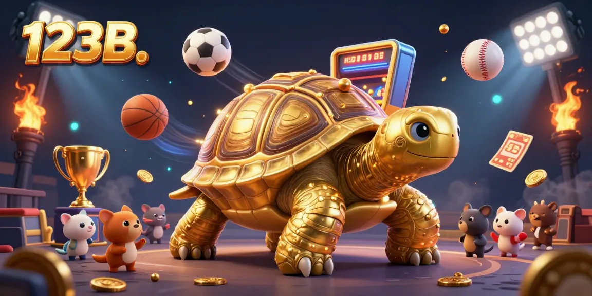 Engage in thrilling games at 123B Casino, featuring exciting sports betting and vibrant casino elements.