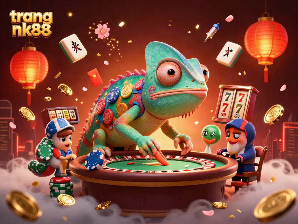 Experience thrilling gameplay at trang nk88 with vibrant casino atmosphere and captivating characters.