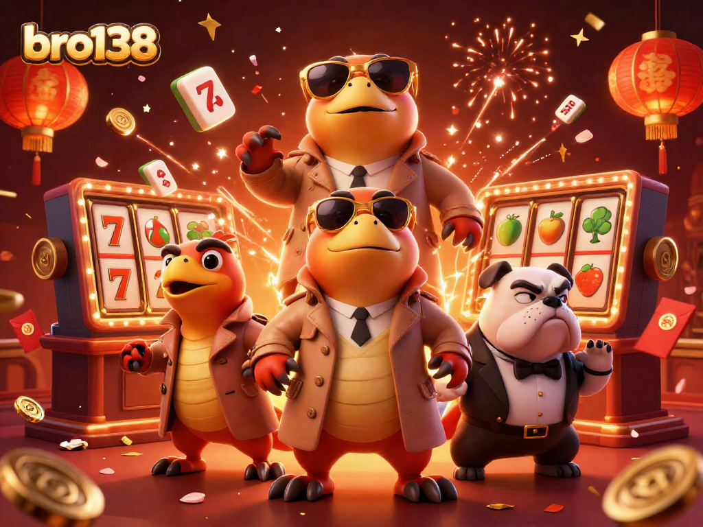 Experience the thrill of bro138 online gaming with raptors in disguise at a vibrant casino.