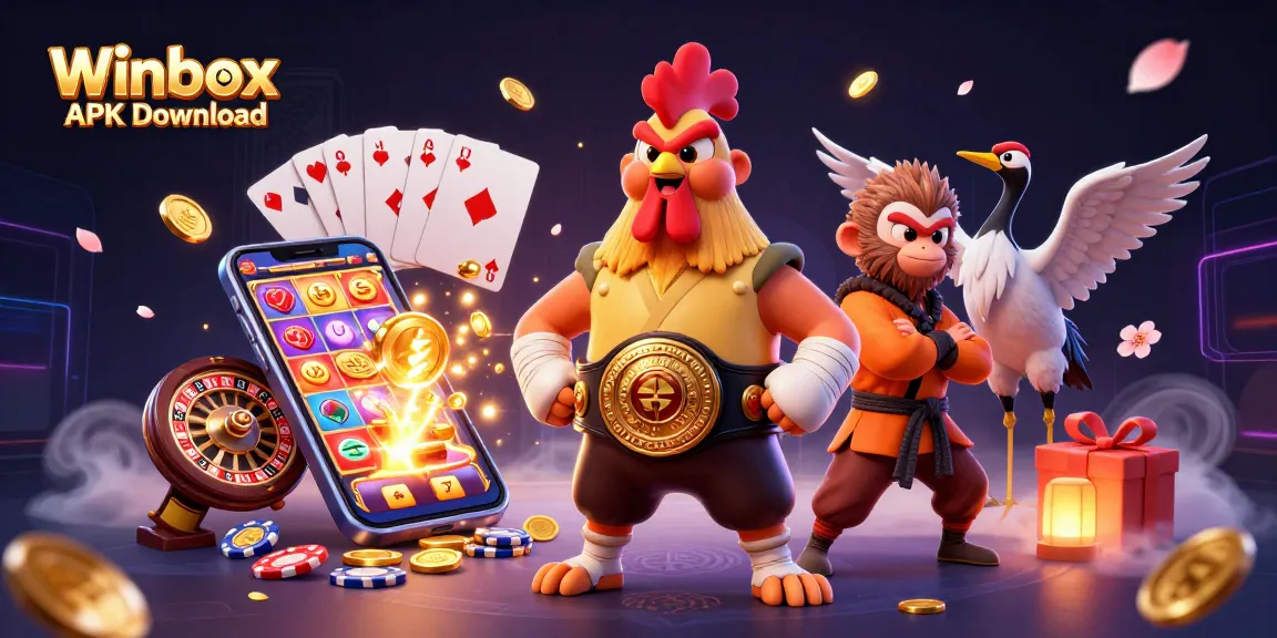 Winbox APK Download and enjoy excitement with financial rewards in a vibrant casino scene.