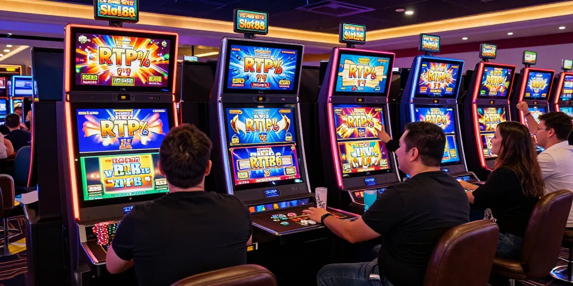 Permainan slot88 dengan suasana kasino online yang penuh energi dan keceriaan.