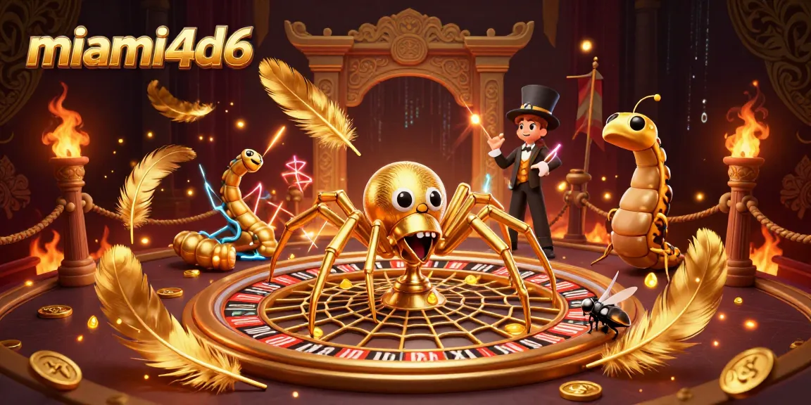 Capture the thrill of casino gaming with miami4d6, where lively characters engage in a roulette-inspired betting scene.