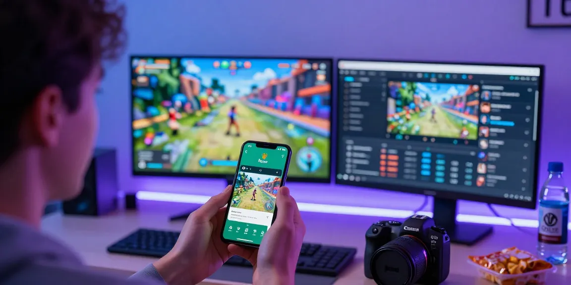 Interactive Rollex 11 gameplay on smartphone in a modern gaming setup.