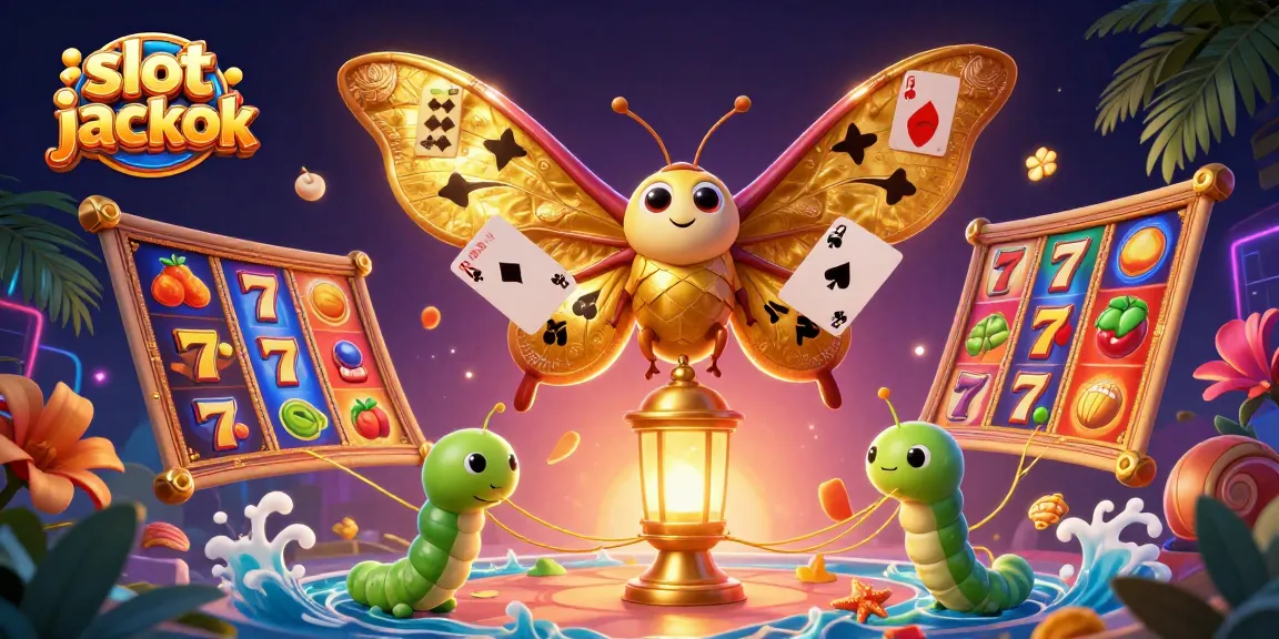 Mengungkap slot jackpot yang menggiurkan dengan ilustrasi menarik bertema kasino.