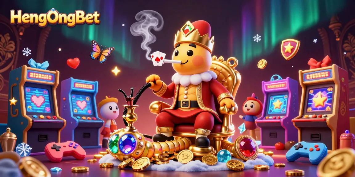 Experience exhilarating gameplay at HengOngBet with vibrant 3D casino elements and colorful gaming visuals.