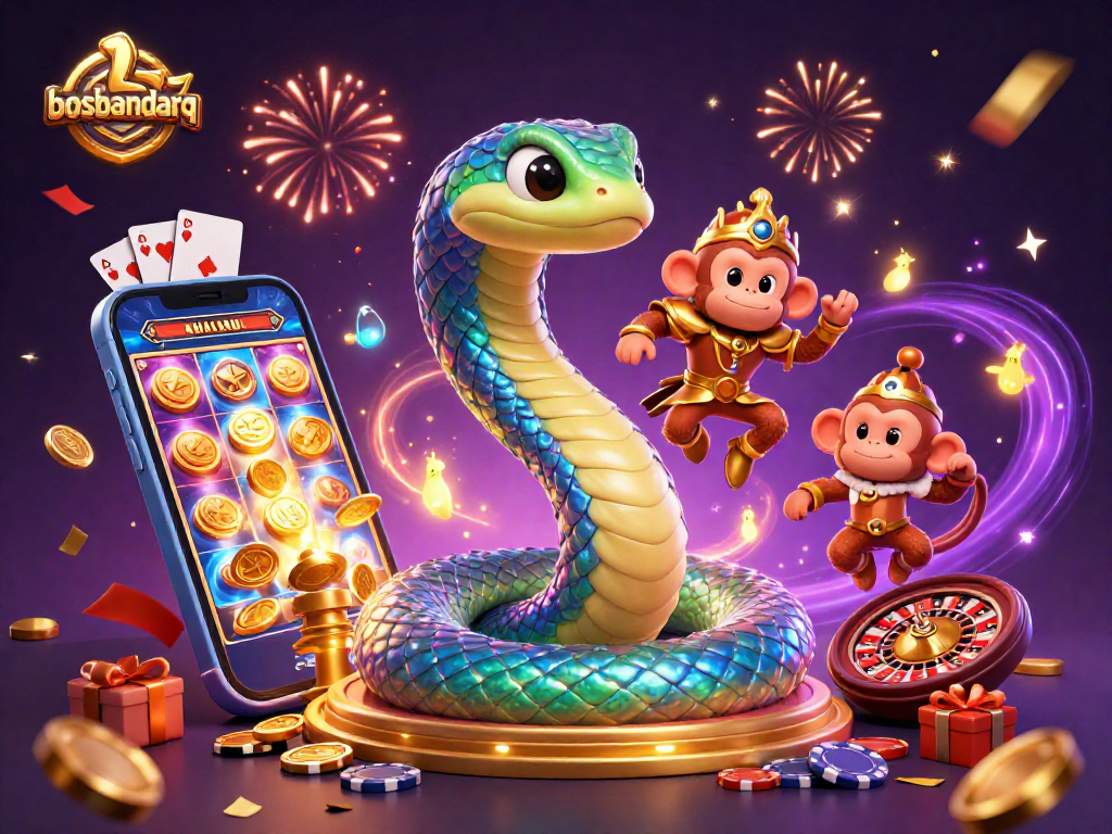 Experience thrilling gameplay with bosbandarq's vibrant online casino scene featuring spectacular visuals and dynamic game elements.