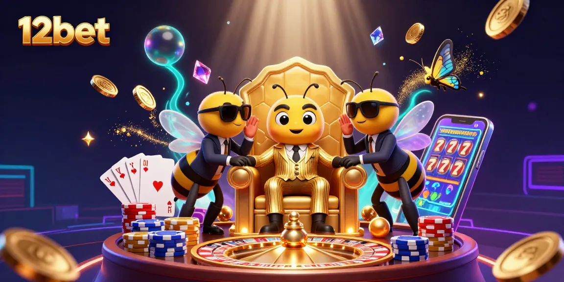 Trải nghiệm cá cược trực tuyến 12bet với hình ảnh sinh động từ casino trực tuyến