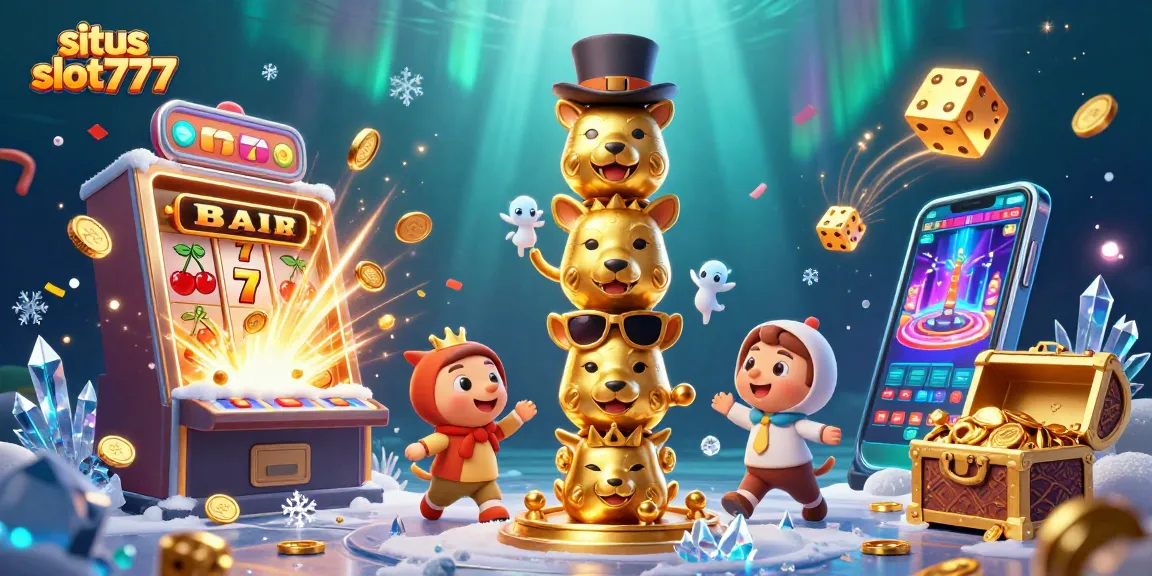 Bermain slot777 dengan peluang kemenangan besar, simbol jackpot, dan pengalaman seru di siklus permainan.