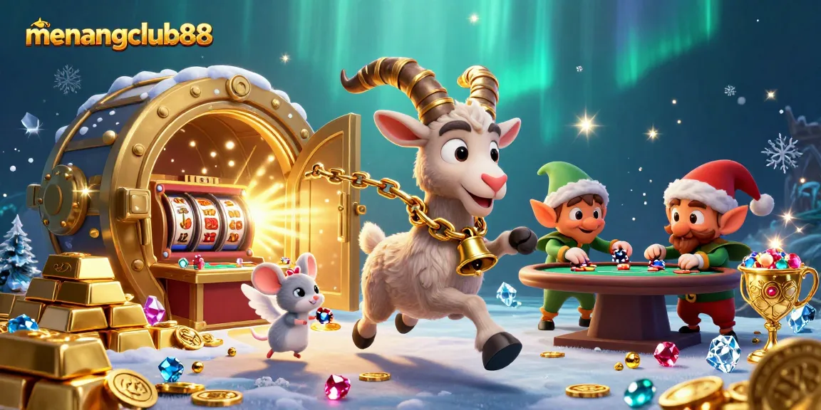 Engage in exciting casino tactics with menangclub88 as Krampus runs a thrilling gambling scene.