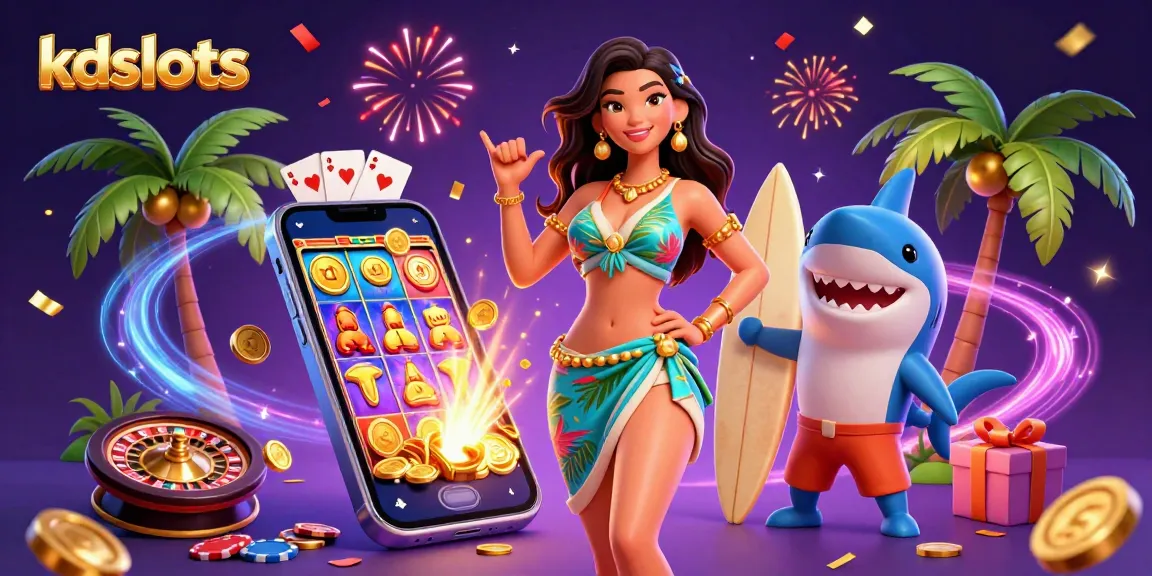 Engaging kdslots gaming scene showcasing vibrant characters and exciting slot game elements.