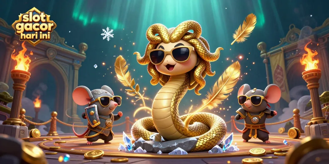 Spin the reels of slot gacor hari ini in a vibrant, dynamic casino scene full of winning symbols.