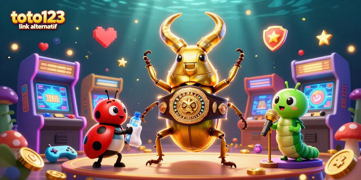 Experience the thrill of gaming with toto123 link alternatif featuring dynamic characters and vibrant casino elements.