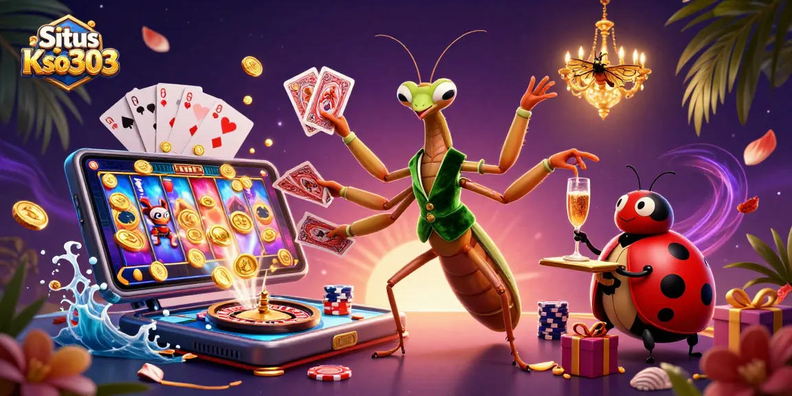 Situs Kso303 menyediakan pengalaman bermain slot terbaik dengan karakter unik dan suasana kasino yang menarik